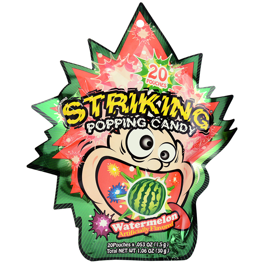 Striking Watermelon Popping Candy 30g (Keo)