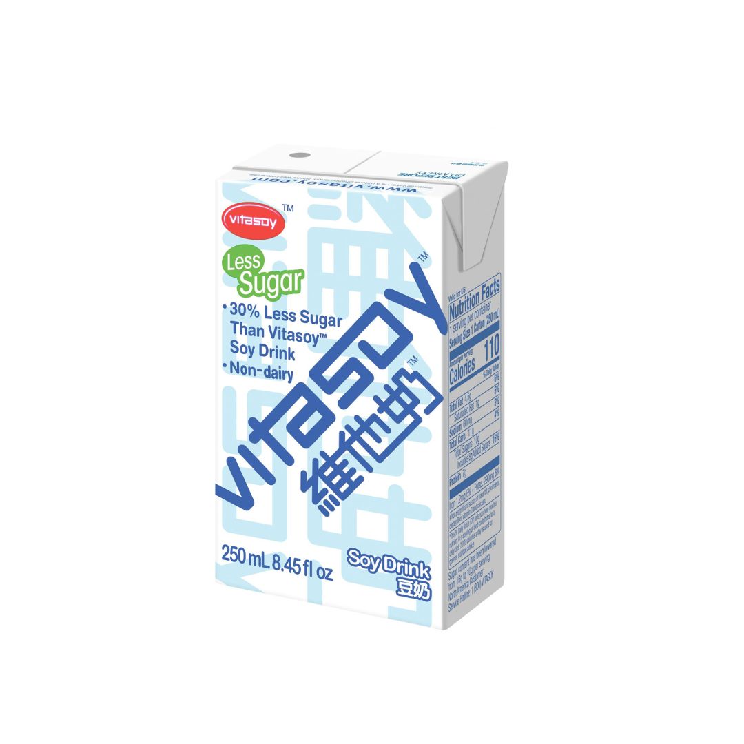 Vitasoy Soy Drink Less Sugar 250mlx6 Packs (Sua Dau Nanh)