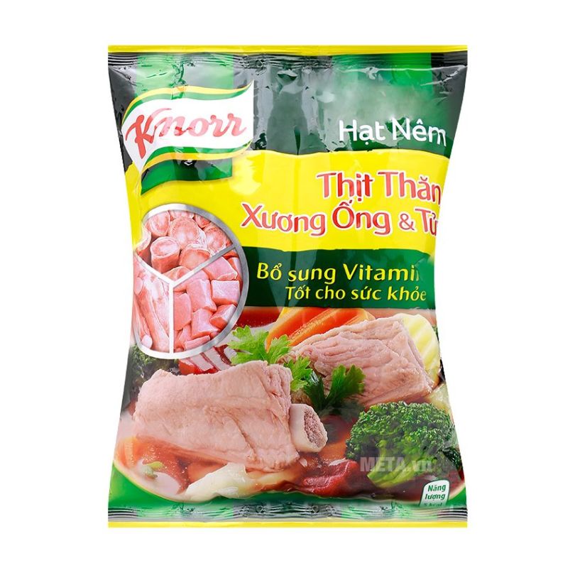 Knorr Seasoning Powder - Bột Nêm Từ Thịt Và Xương 1.2kg