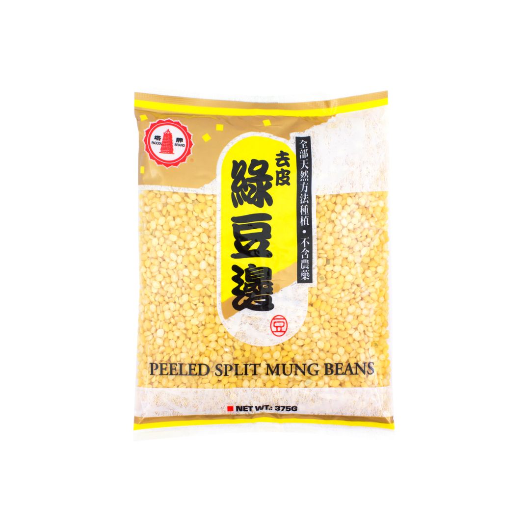 Pagoda Mung Beans Peeled Split Yellow 375g (Dau Xanh Khong Vo)