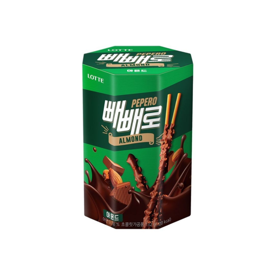 Lotte Pepero Almond 128G (Banh Ngot)