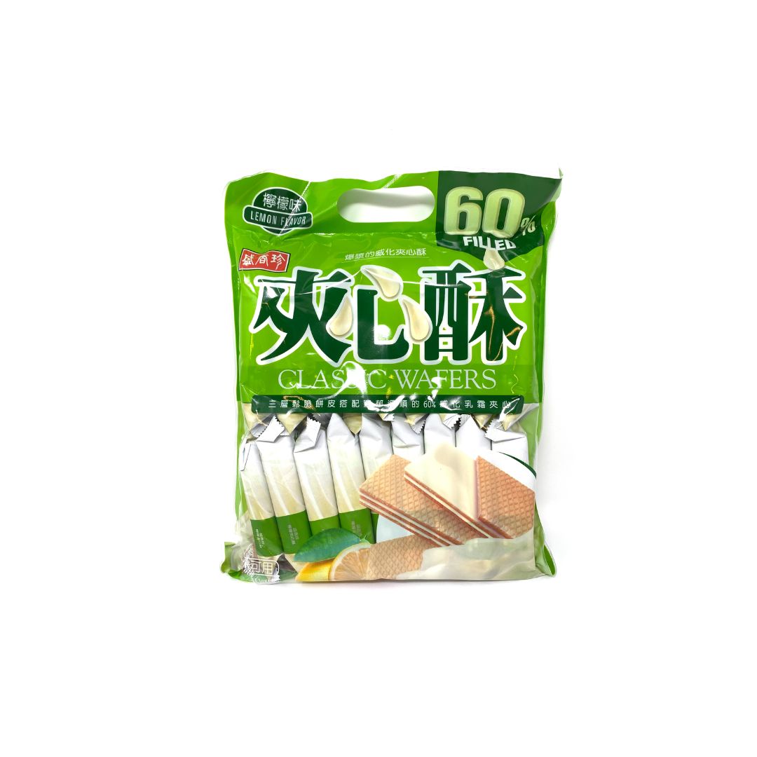 Triko Lemon Cream Filled Wafers 400g (Banh Ngot)