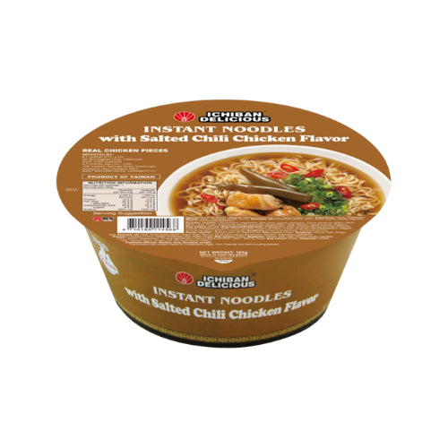 Wei Lih Ichiban Noodle Salted Chili Chicken 185g (Mi Goi)