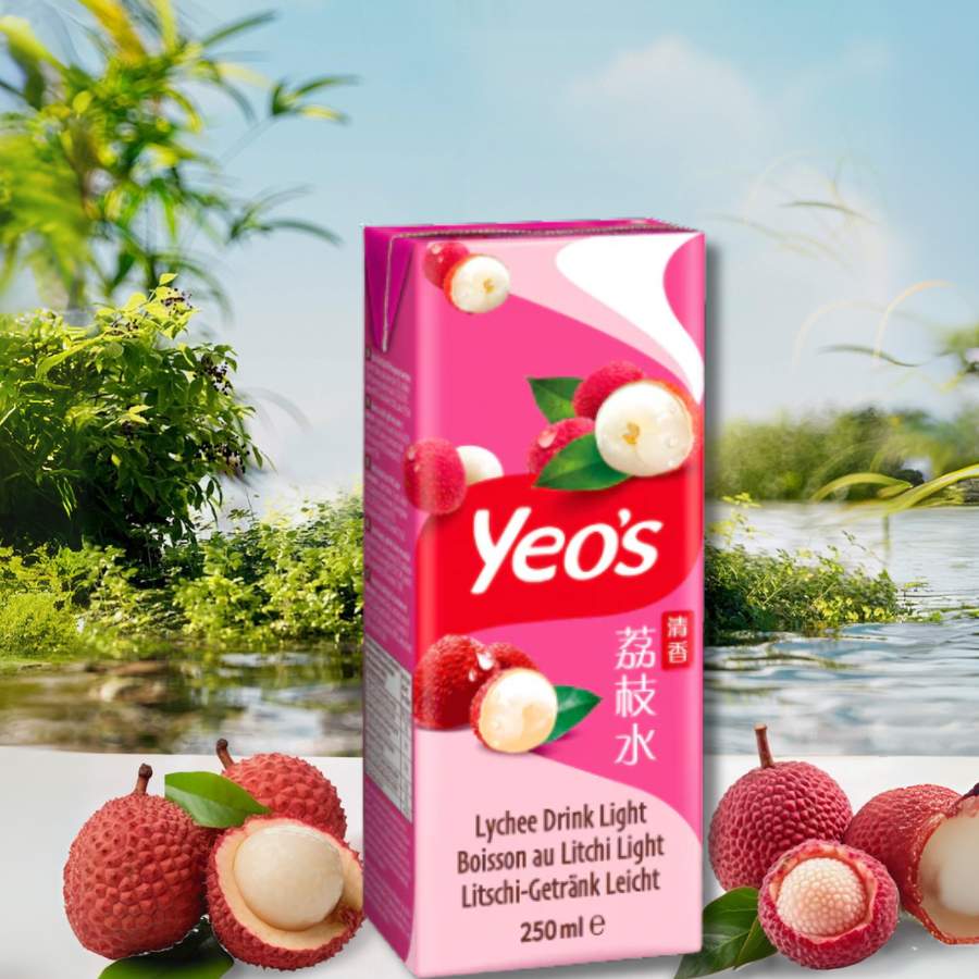 Yeos Lychee Drink 6Pk 250ml (Nuoc Vai)