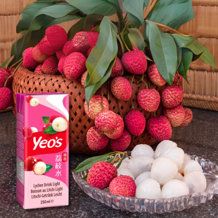 Yeos Lychee Drink 6Pk 250ml (Nuoc Vai)