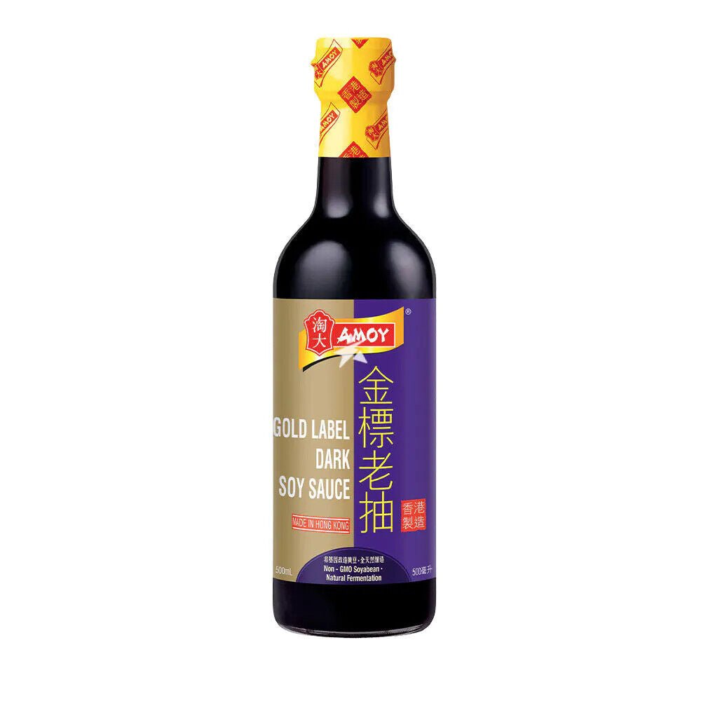 Amoy Gold Label Dark Soy Sauce 500ml - Homie Online Asian Supermarket & GrocerySoy Sauce