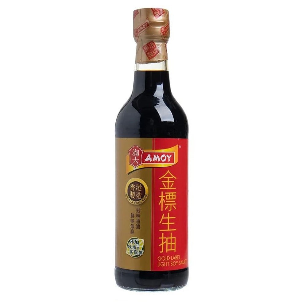 Amoy Gold Label Light Soy Sauce 500ml - Homie Mart Asian GroceriesSoy Sauce