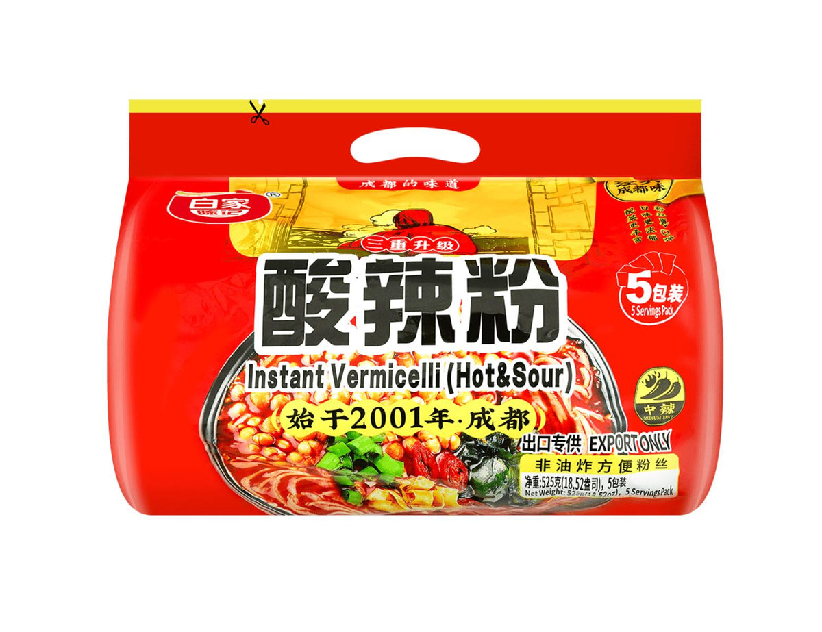 Baijia Akuan Hot and Sour Vermicelli 4x110g $7.90 ($12.90) + more up to 38% off Homie Mart weekly specials