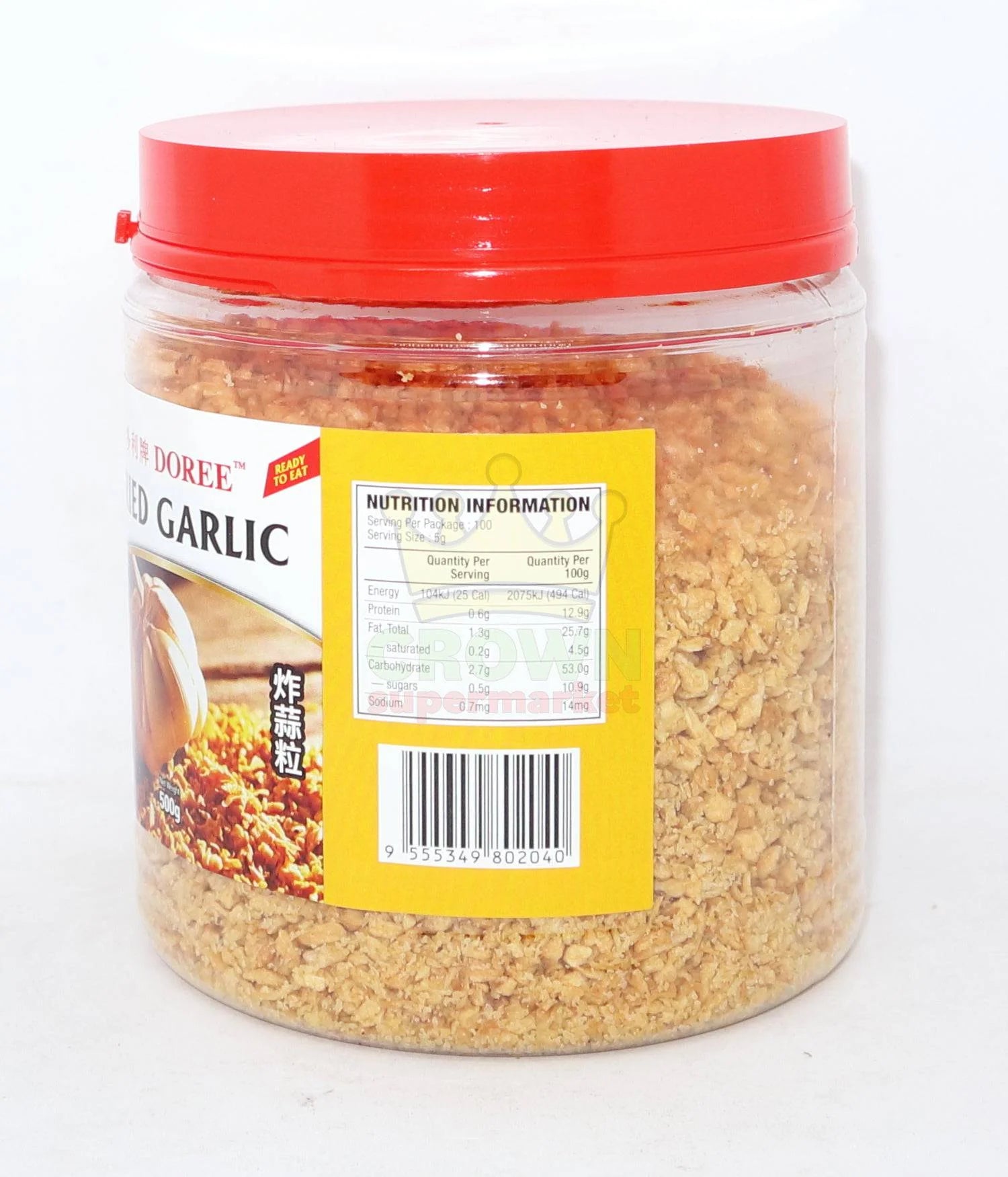 Doree Fried Garlic Jar 500g (Toi Phi)