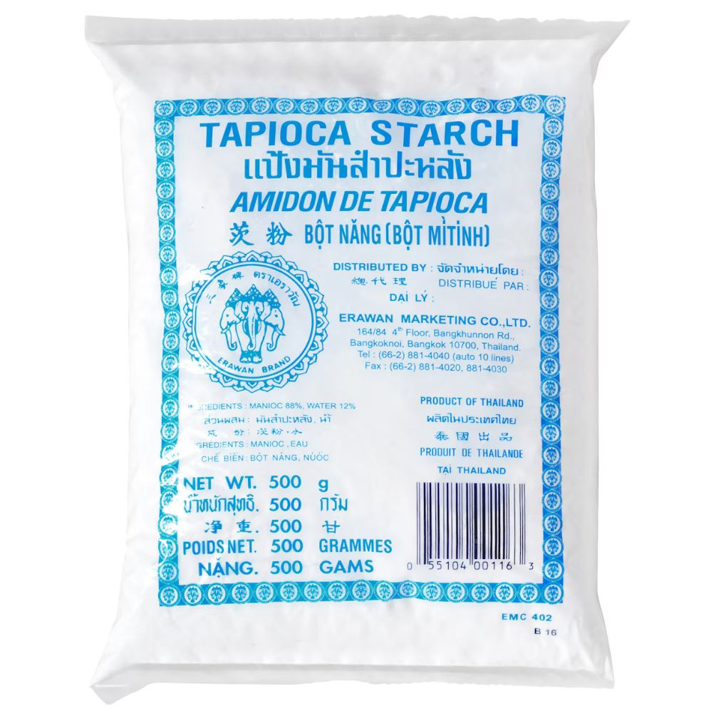 Erawan Tapioca Starch Blue 500g (Bot Nang)