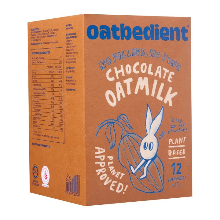 Oatbedient Chocolate Oat Milk 420g (Bot Sua Ngu Coc)