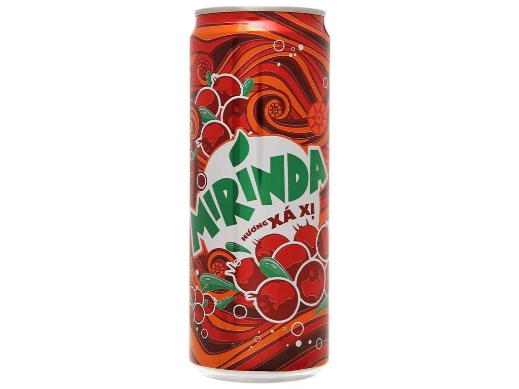 Mirinda Rootbeer Flavor 320ml (Nuoc Giai Khat Huong Xa Xi)