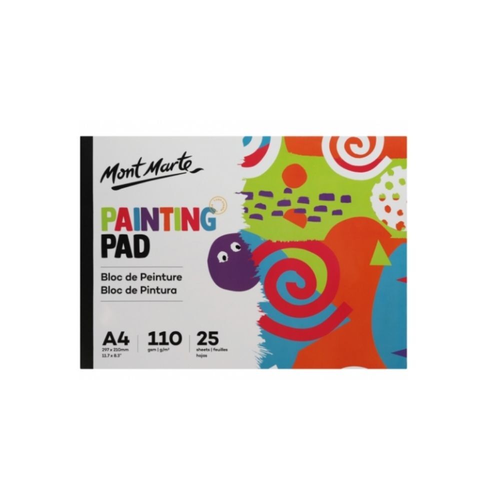 Mont Marte Painting Pad A4 110gsm 25 sheets