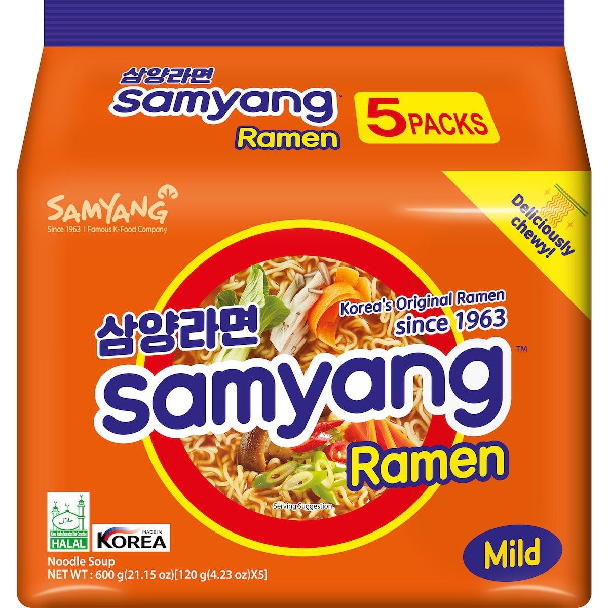 Samyang Ramen 5 Pack - Homie Mart Asian Groceries