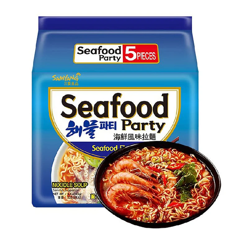 Samyang Seafood Party 5 packs of 125g