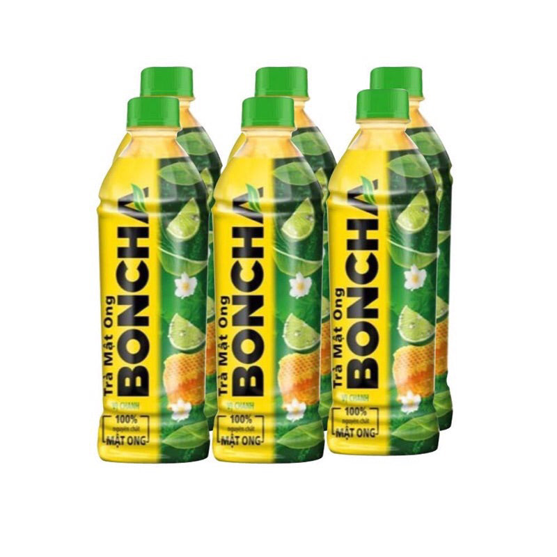 Boncha Vi Chanh Lemon Flavour 450ml X6 bottles (Tra)